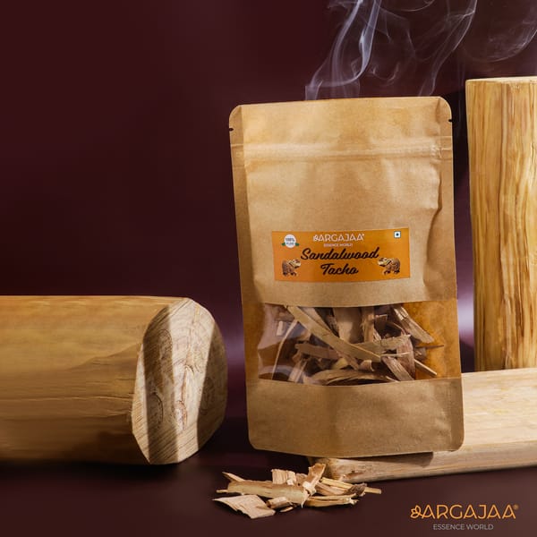Sandalwood Chips Natural Sandalwood Chips for Dhoop, Havan, and Incense – Argajaa Essence World